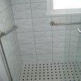Tile Surround with Grab Bars