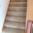 Stair Case after Carpet, Drywall & Painting