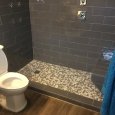 Tiled Shower Floor & Curb
