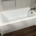 Bathtub with Custom Shelving
