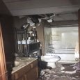 Before: Bathroom Destroyed by Fire